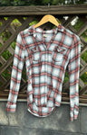 Oneil Plaid Red Aloha Hex Lady Flannel