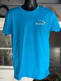 Aqua with Gold Maui Mandala Tee