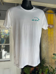 White Teal Maui Mandala Tee